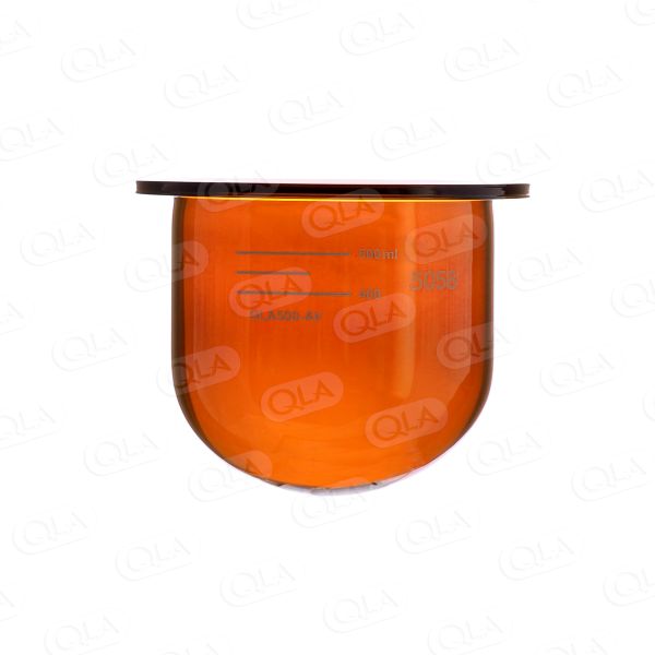 QLA 500mL Amber Glass Vessel for Agilent/VanKel/Varian
