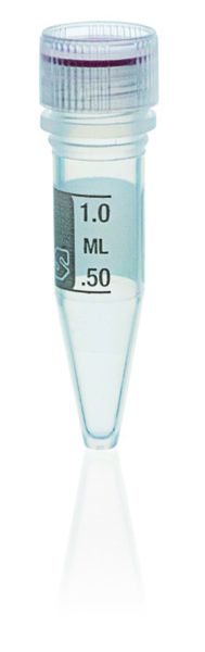 Brand GmbH & Co. KG Micro Tube, PP, 1.5 ml, PP Screw Cap, y-sterile, Graduated, without self Stand, 500 pc/PAK