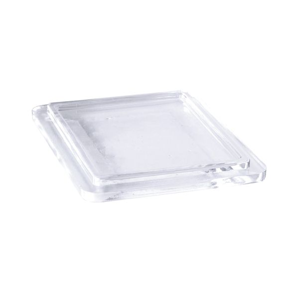 DWK Wheaton Lid for 20 slides, clear AR-glass, 3 pc/PAK