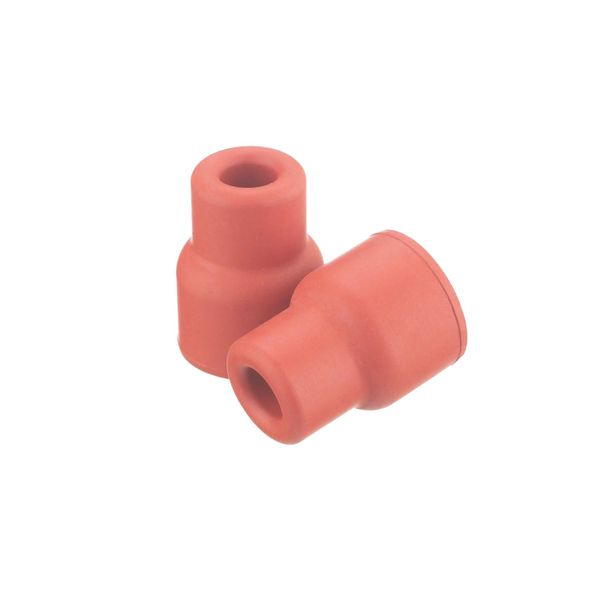 DWK Wheaton 20 mm Gummistopfen mit umstülpbarem Rand, 10 mm ID x 20 mm AD, 1000 St/Pkg