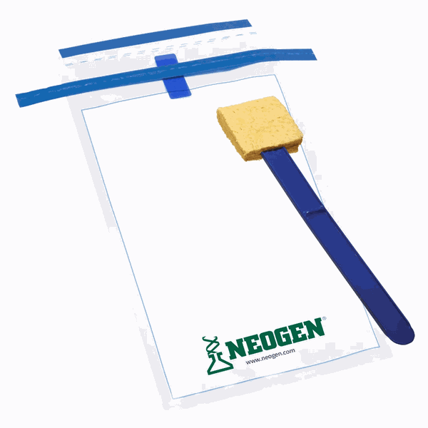 Neogen SSL10LET Sponge-Stick with Letheen Broth, with bag 6x11'', 100 pc/PAK