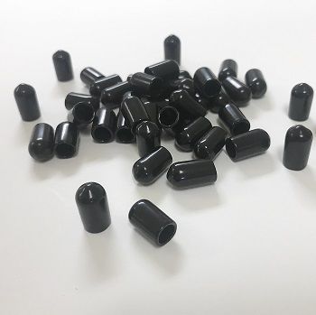 Ohio Valley 3/8'' Plastik Säulenendkappenappen, 100/Pkg