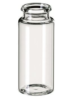 Altmann Analytik ND18 10ml Schnappdeckelflasche 50 x 22mm, Klarglas, 3. hydrolytische Klasse, 10x100/PAK