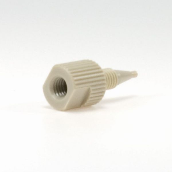 Microsolv Adapter, Mittel/Niederdruck HPLC, PEEK, Waters female zu 10-32 male, 0,4 mm Bohrung, schwarz, 10 pc/PAK