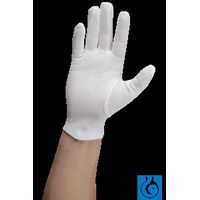Product Image of Cotton gloves, white, size 9, 1 pair