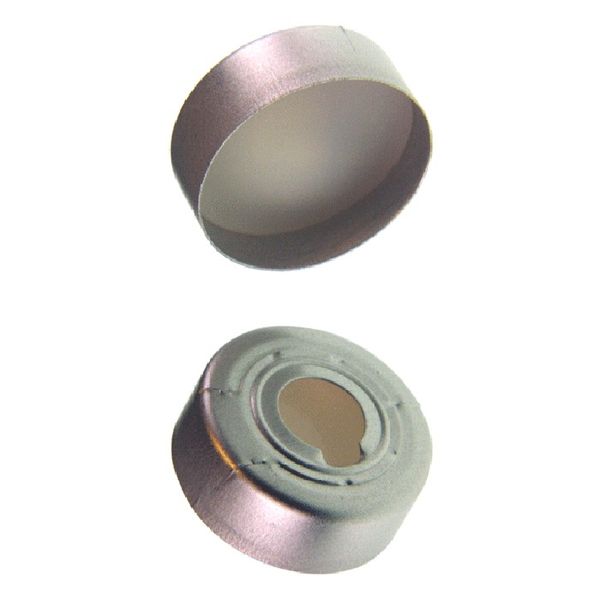 Microsolv Headspace Crimp Cap 20 mm, with translucent Sil/Beige PTFE Septa Safety Seal, 100 pc/PAK