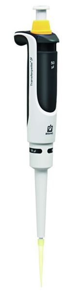 Brand GmbH & Co. KG Ein-Kanal Mikroliterpipette Transferpette S, Fix, 50 μl, F-50, DE-M