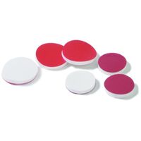 Product Image of 12MM RED PTFE/White SILICONE SEPTA, PK10 0