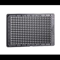 Cell culture microplate, 384 well, PS, small volume, LoBase, µclear®, black, Advanced, TC, cover plate, sterile, 4 x 15 pc/PAK