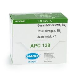 Hach Lange Gesamtstickstoff Küvettentest, 1-16 mg/L, für AP3900 Labor-Roboter, 100 St/Pkg, Lagern bei 15 -25°C, 18 Monate haltbar ab Produktion