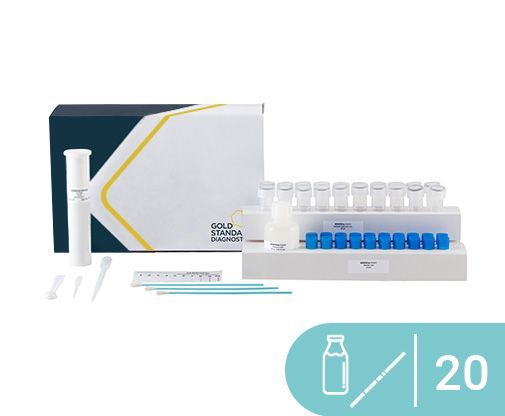 Gold Standard Diagnostics SENSIStrip Kasein, 20 St/Pkg