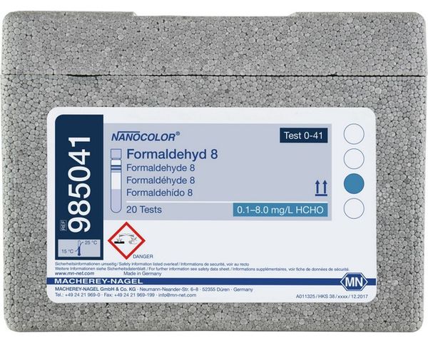 Macherey-Nagel Rundküvettentest NANOCOLOR Formaldehyd 8, 20 Bestimmungen