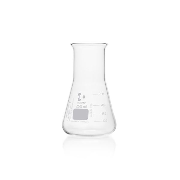 Duran Group Erlenmeyerkolben/DURAN, Weithals, 200 ml mit Teilung, 10 St/Pkg