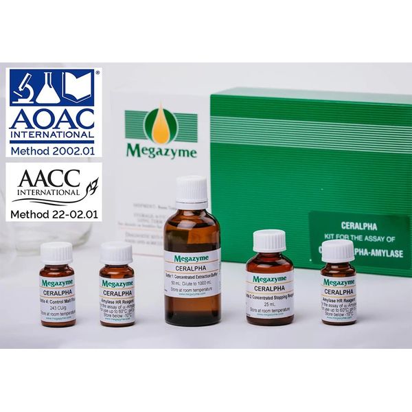 Neogen Megazyme α-Amylase Assay Kit (Ceralpha Method)