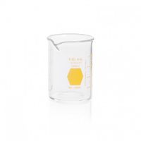 Product Image of Griffin Beaker, low Form, yellow graduated, 100 ml, 12 pc/PAK