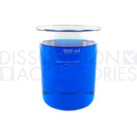 Product Image of Disintegration Beaker, Boro 3.3, clear, 900 ml, Flared, Agilent