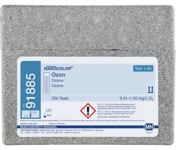 Macherey-Nagel Rechteckküvettentest NANOCOLOR Ozon - RS PM -