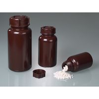 Product Image of Wide-necked bottle, LDPE brown, 500 ml, w/ cap
