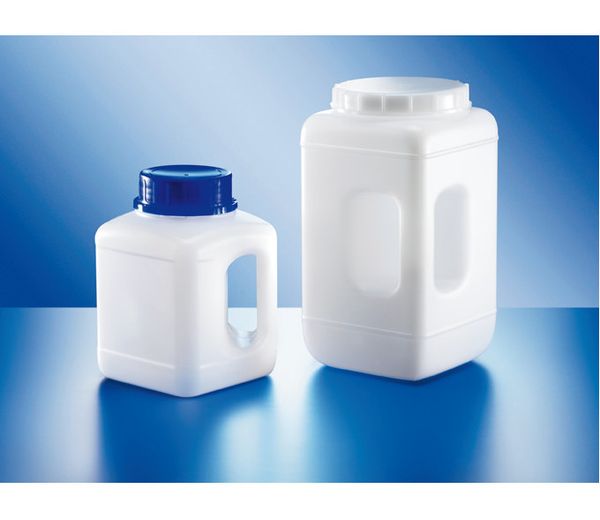 Kautex Weithals-Behälter, HDPE natur, 4400 ml, Griffmulde, mit Verschluss, 52 St/Pkg, alte Nr.: KA31198311
