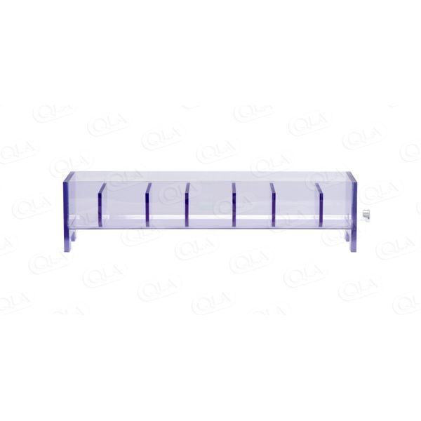 QLA 6 Position Acrylic Rinse Tray for VanKel/Varian