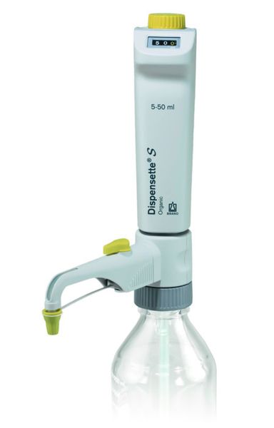 Brand GmbH & Co. KG Dispensette S Organic, Digital, DE-M, 5 - 50 ml, mit Rückdosierventil