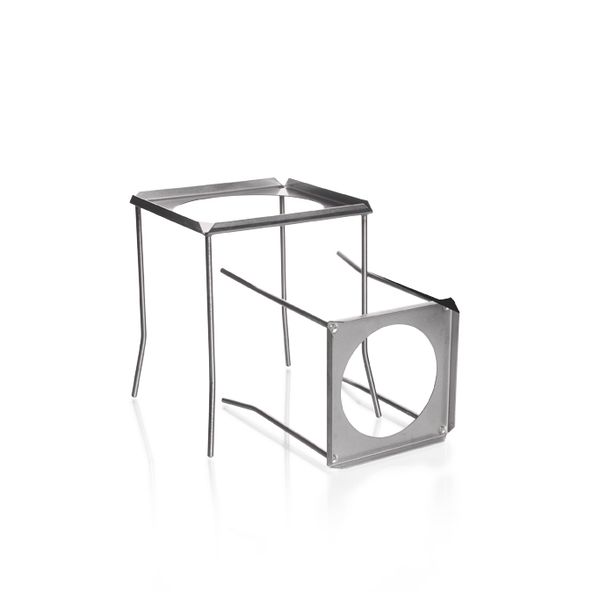 Duran Group Vierfuß/Chromnickelstahl 135x135 mm Plattengröße, 5 St/Pkg