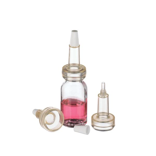 DWK Wheaton Dropper tip, PVC, for serum bottles and vials with 20 mm OD, 100 pc/PAK