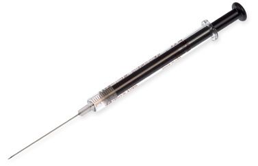 Hamilton 2.5 ml, Modell 1002 LTN Spritze, 22 Gauge, 51 mm, point style 2, max. Druck 200 psig (13.8 bar), max. Temperatur 50°C/122°F, mit 