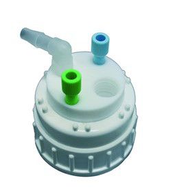 A.I.T. France Smart Waste Caps for Nalgene, 2 entries 1/8, 1 barbed to port fitting 8mm straight or 90°, charcoal emplacement, and a neck B53