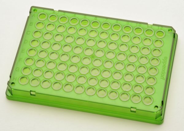 Eppendorf twin.tec PCR Plate 96, skirted (Wells farblos) grün, 300 Stück