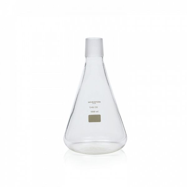 DWK Wheaton 1000 ml Saugflasche, klar, Boro, 40/35