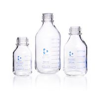 Product Image of DURAN® GL 45 Laboratory glass bottle pressure plus, pressure resistant, clear, without screw-cap and pouring ring, PP, 100 ml, 10 pc/PAK