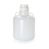 Product Image of Ballonflasche mit Henkel, LDPE, weiß, 10 L, mit Schraubverschluss 83B, 1 St/Pkg