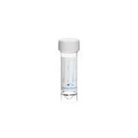 Product Image of Tube, 30 ml, PS, 24/90 mm, conical bottom, white screw cap, transparent, standing rim, label, aseptic, 400 pc/PAK