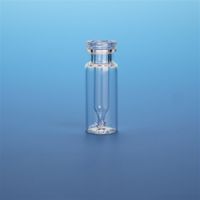Product Image of 300 µl Clear Interlocked Vial with Insert, 12x32 mm 11 mm Crimp/Snap Ring, 100 pc/PAK