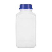 Laborflaschen aus Glas und Kunststoff