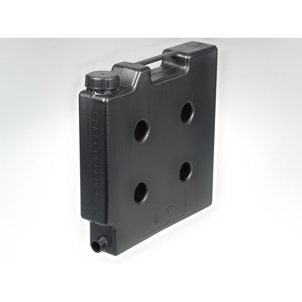 Bürkle Raumsparkanister HDPE-EL, mit Gewindestutzen, 5 L