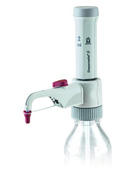 Brand GmbH & Co. KG Dispensette S, Fix, DE-M, 2 ml, mit Rückdosierventil