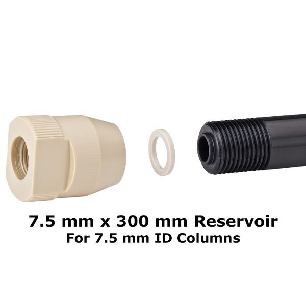 Microsolv Slurry Reservoir Kit, PEEK, 7.5 x 300 mm, for packing 7.5 mm ID columns that are less or equal to 100 mm in length