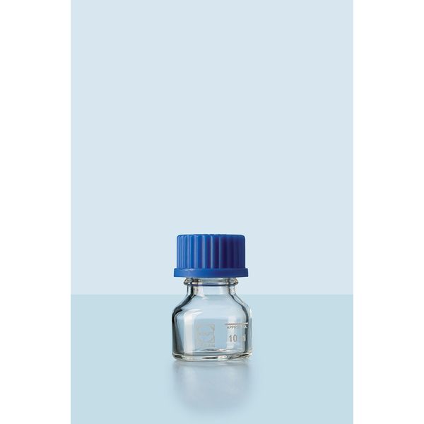 Duran Group DURAN Laborflasche, klar, mit Teilung, GL 25, mit Schraubverschluss (PP), 10 ml, 10 St/Pkg