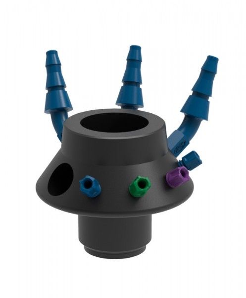 SCAT SafetyWasteCap ''LISA'', V3.0 - Erweiterung, elektrisch ableitfähig, 4x 1,6/2,3/3,2 mm AD